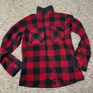 Long sleeve wrangler checkered flannel